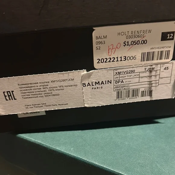 Balmain HighTops - Picture 2 of 6